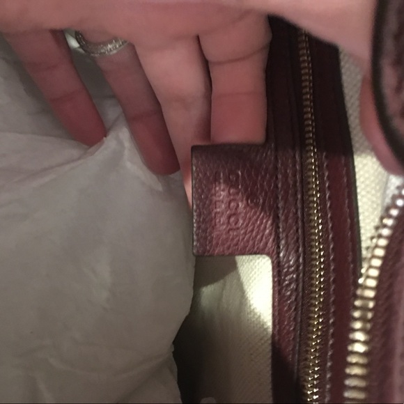 SOLD Teresa 🅿️ NEW 💯% Authentic Gucci Soho Hobo - Picture 4 of 6